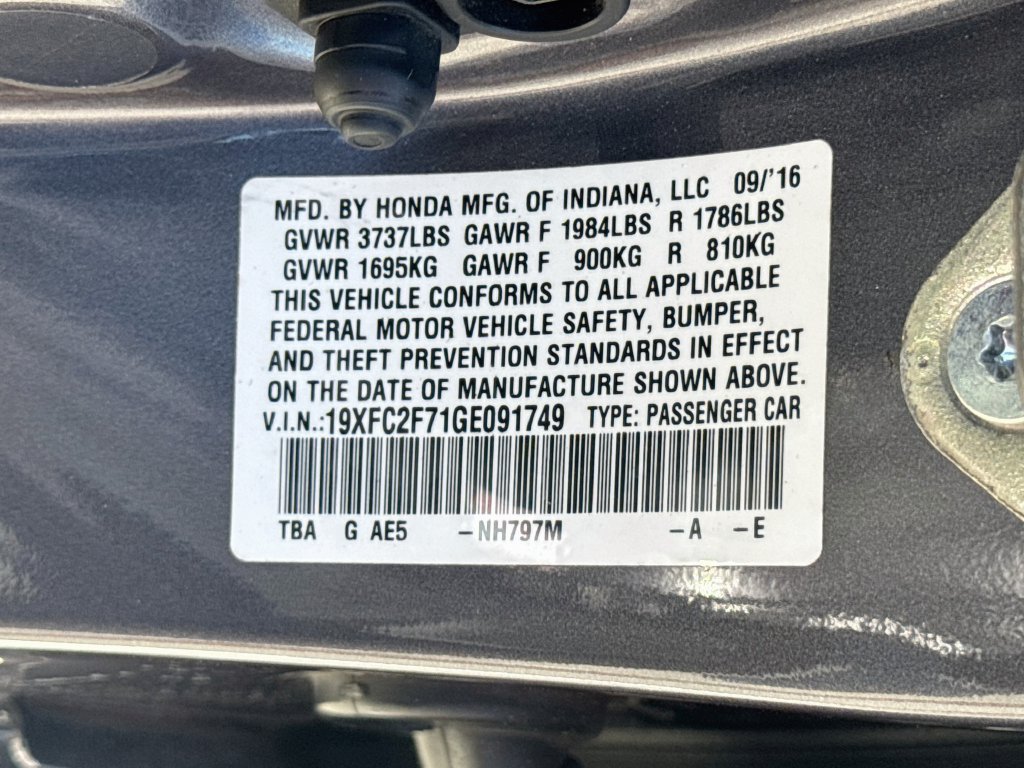 Used 2016 Honda Civic EX image 26