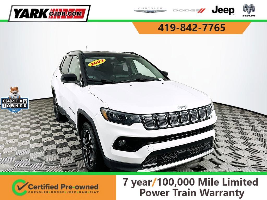 Certified 2022 Jeep Compass Limited