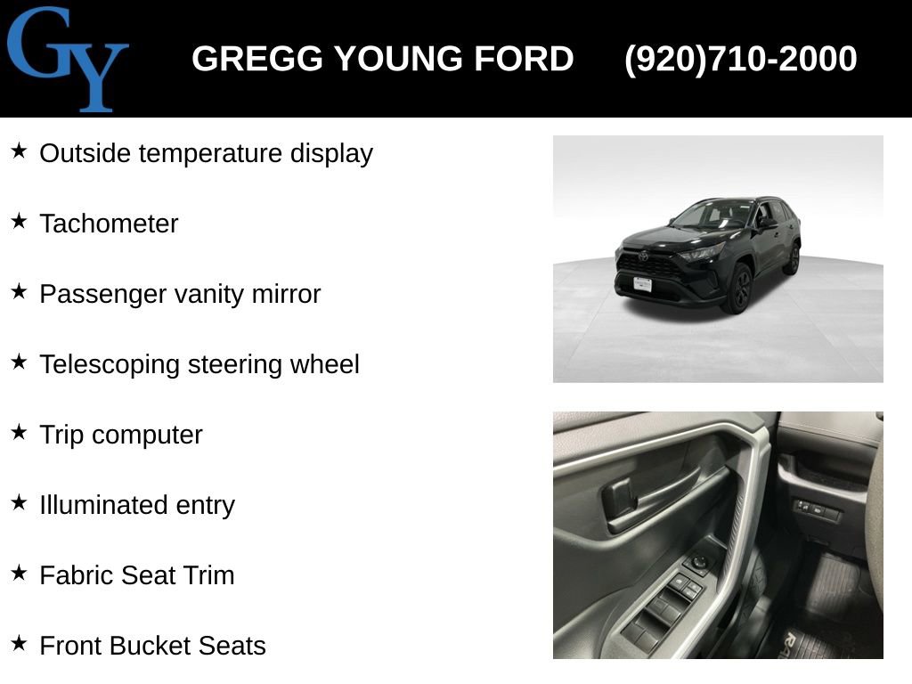 Used 2019 Toyota RAV4 LE w/ All Weather Liner Package image 37