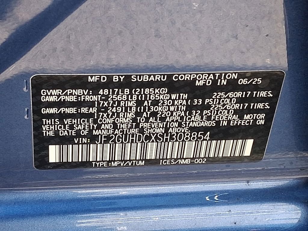 Used 2025 Subaru Crosstrek 2.0i Premium image 26