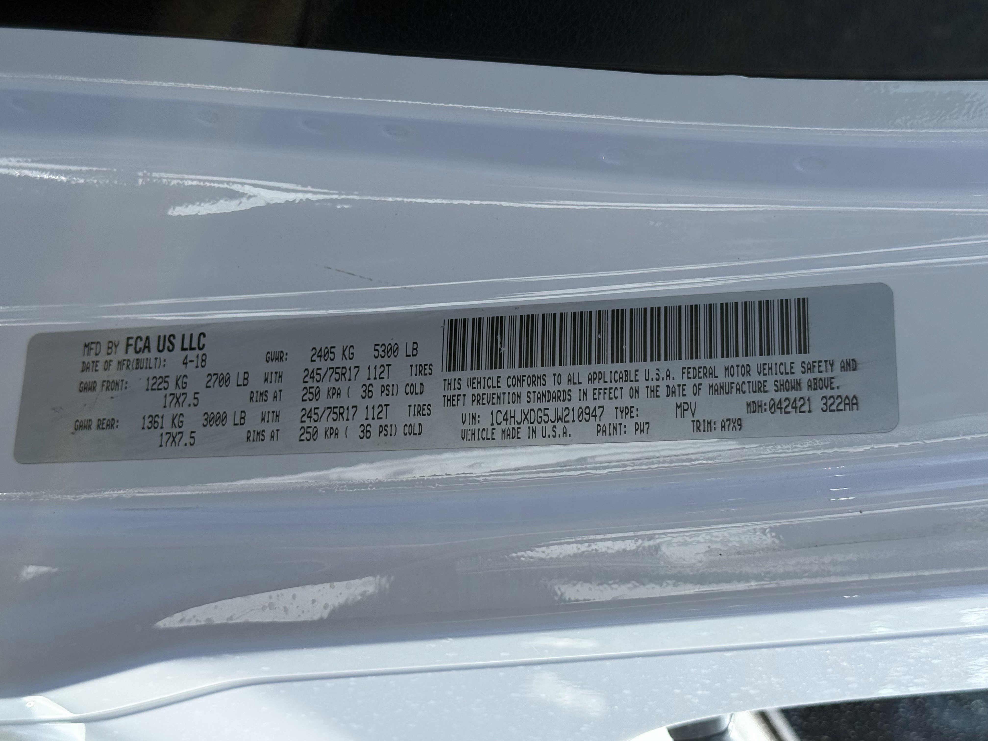 Used 2018 Jeep Wrangler Unlimited Sport image 29