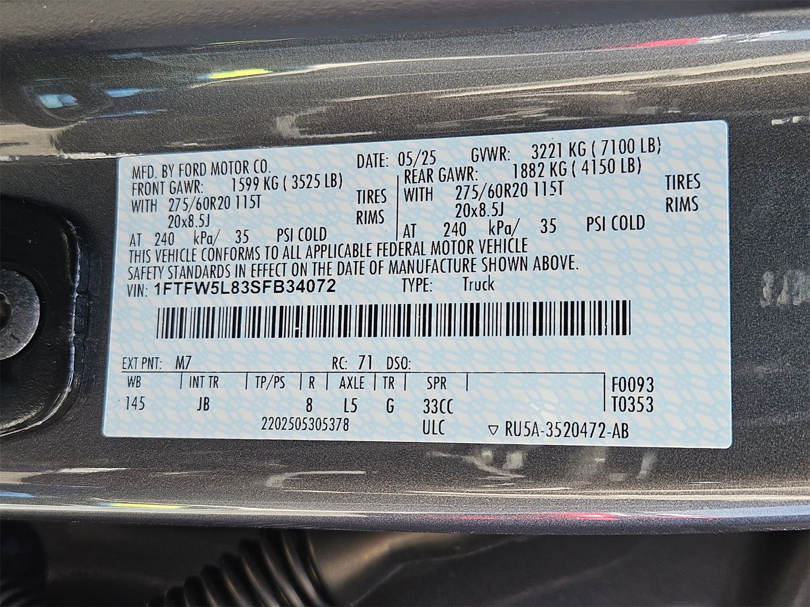 New 2025 Ford F150 Lariat w/ Equipment Group 502A High image 23