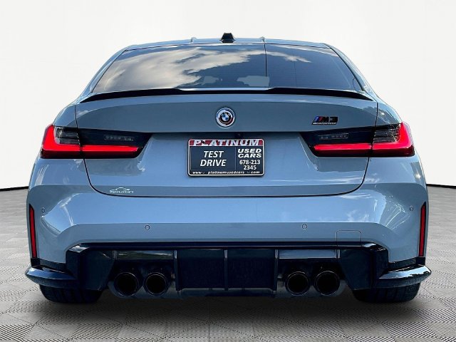 Used 2023 BMW M3 Competition w/ M Carbon Exterior Package RWD image 6