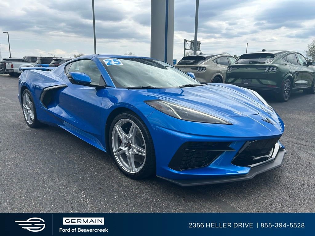 Used 2025 Chevrolet Corvette Stingray Preferred Cpe w/ Z51 Performance Package