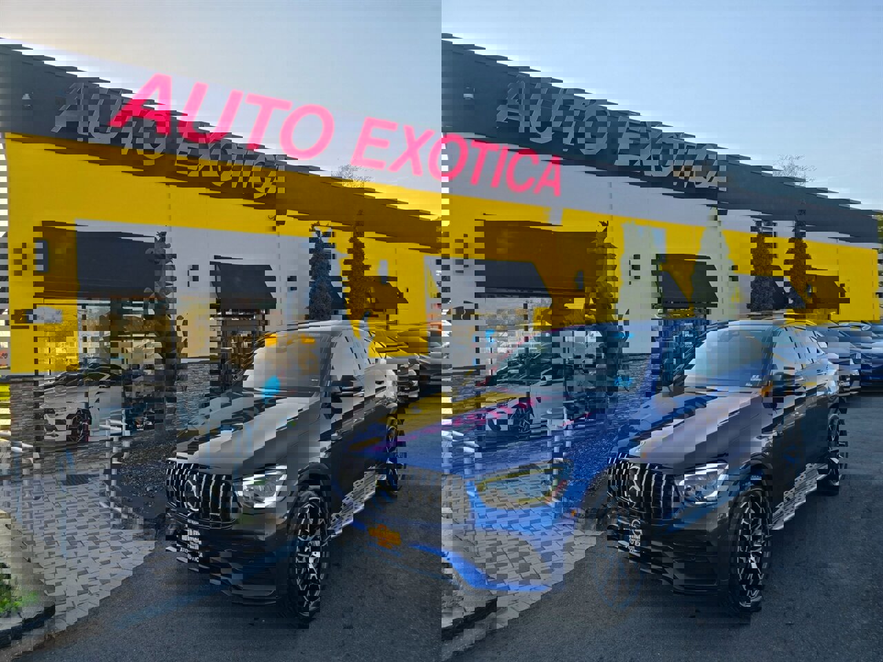 Used 2020 Mercedes-Benz GLC 43 AMG 4MATIC Coupe image 1