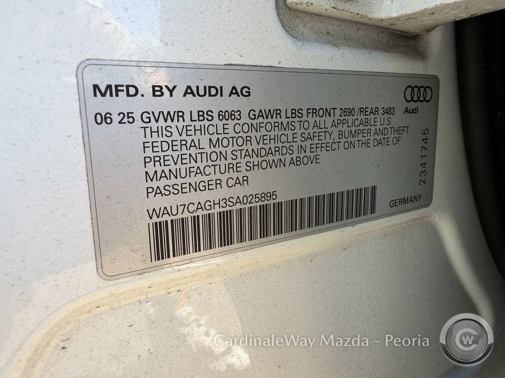 Used 2025 Audi A6 e-tron Premium w/ Ultra Package RWD image 32