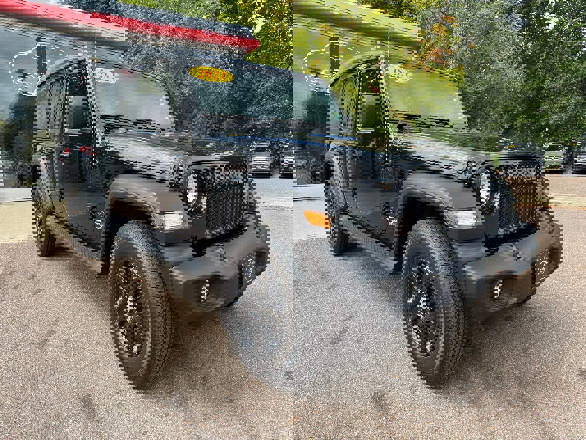 Used 2021 Jeep Wrangler Unlimited Sport image 2