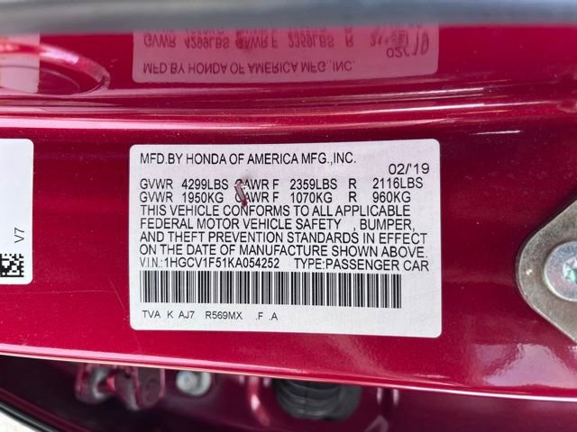 Used 2019 Honda Accord EX-L image 14