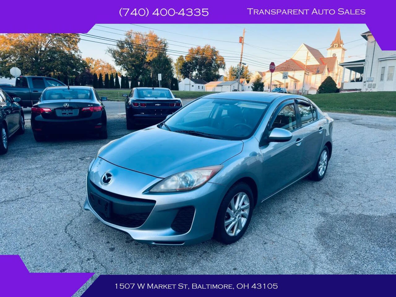 Used 2012 MAZDA MAZDA3 i Touring