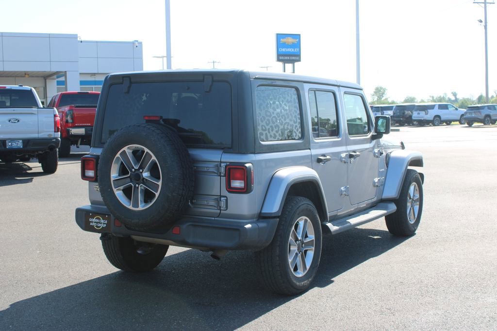 Used 2020 Jeep Wrangler Unlimited Sahara image 9