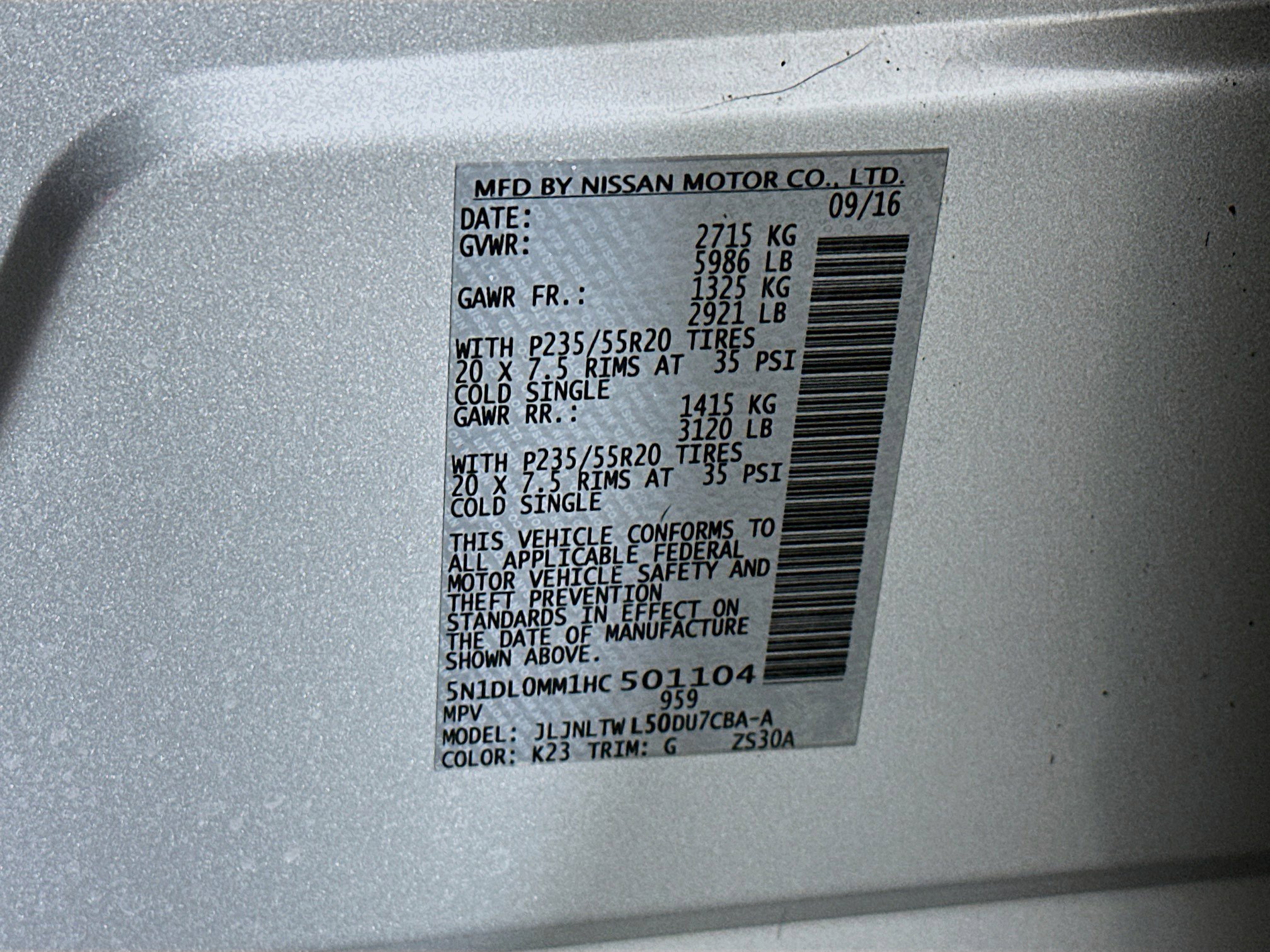 Used 2017 INFINITI QX60 Luxe w/ Premium Plus Package image 12