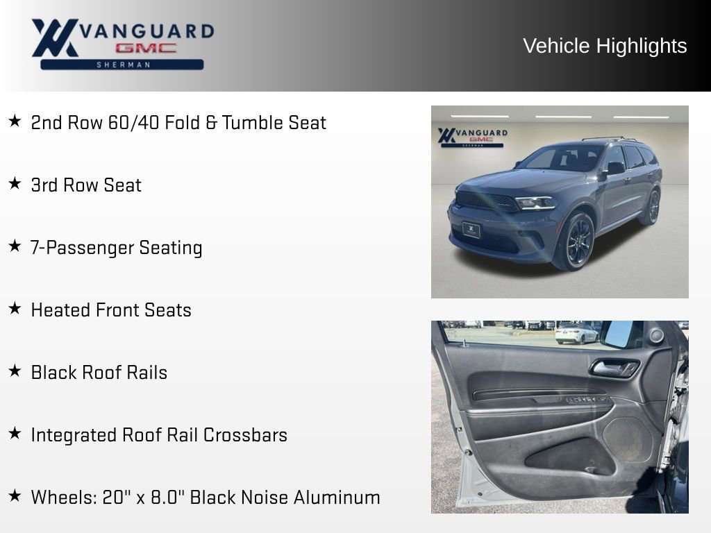 Used 2024 Dodge Durango SXT w/ SXT Blacktop Group image 26