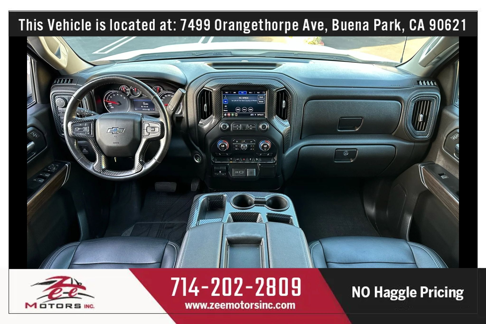 Used 2019 Chevrolet Silverado 1500 LT Trail Boss w/ Convenience Package AWD/4WD image 16
