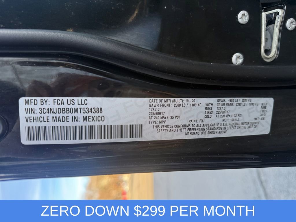 Certified 2021 Jeep Compass Latitude image 18