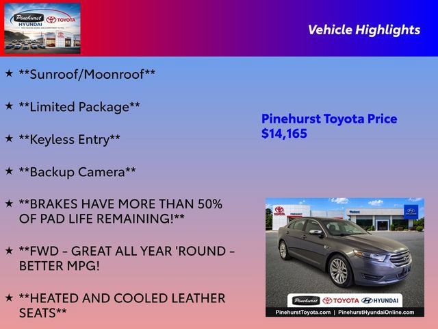 Used 2016 Ford Taurus Limited w/ Equipment Group 301A FWD image 31