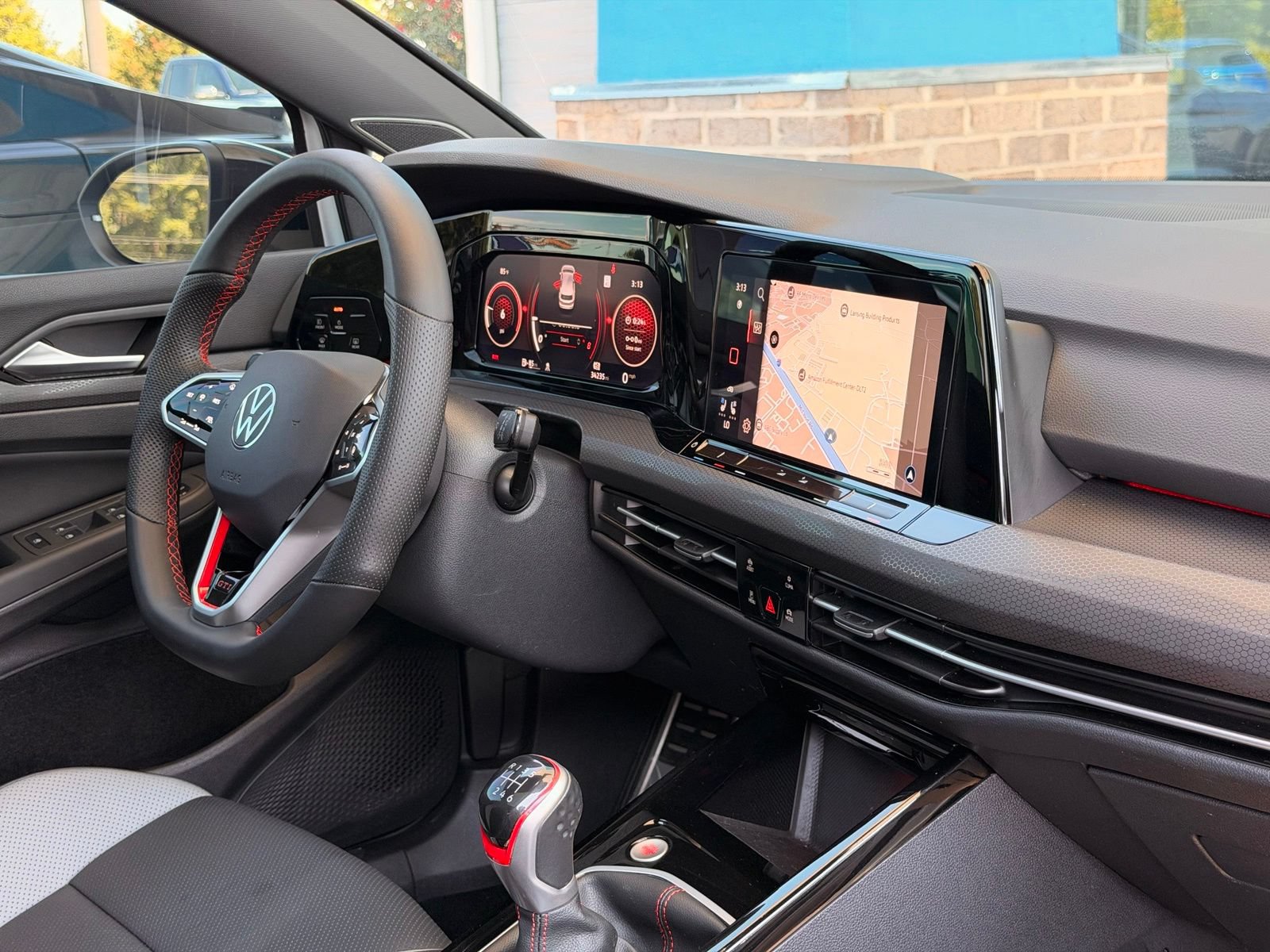 Used 2024 Volkswagen GTI SE w/ SE Leather Seats Package FWD image 34