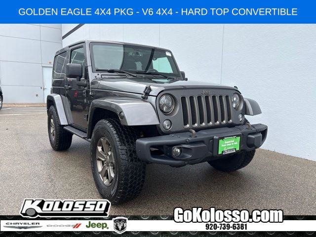 Certified 2018 Jeep Wrangler Sport