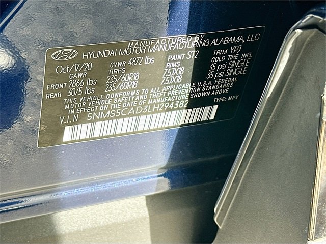 Used 2020 Hyundai Santa Fe Limited image 30