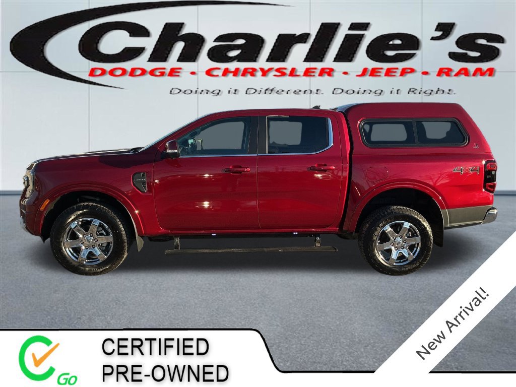 Used 2025 Ford Ranger Lariat w/ Advanced Towing Package AWD/4WD 360° Tour