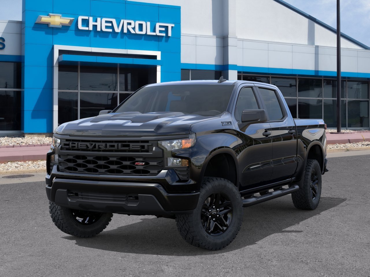 New 2026 Chevrolet Silverado 1500 Custom Trail Boss w/ Dark Appearance Package AWD/4WD image 6