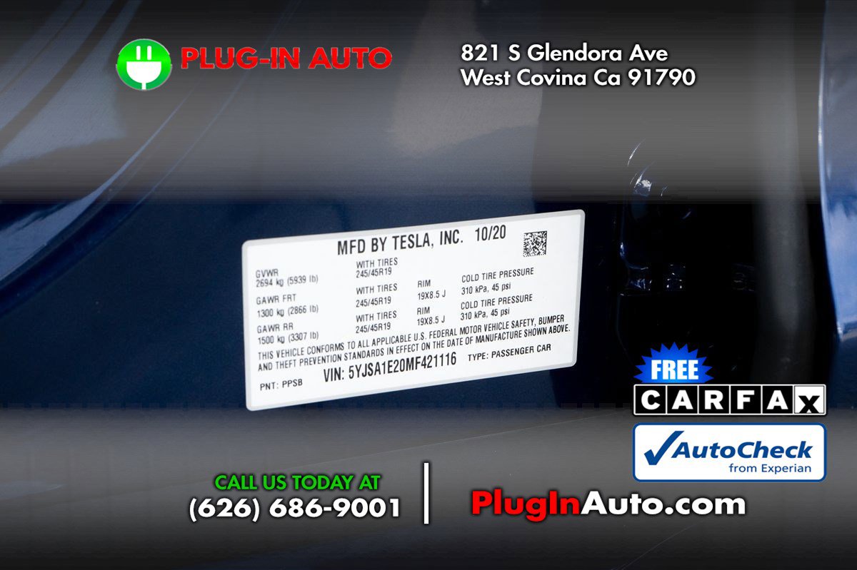 Used 2021 Tesla Model S Long Range Plus image 9