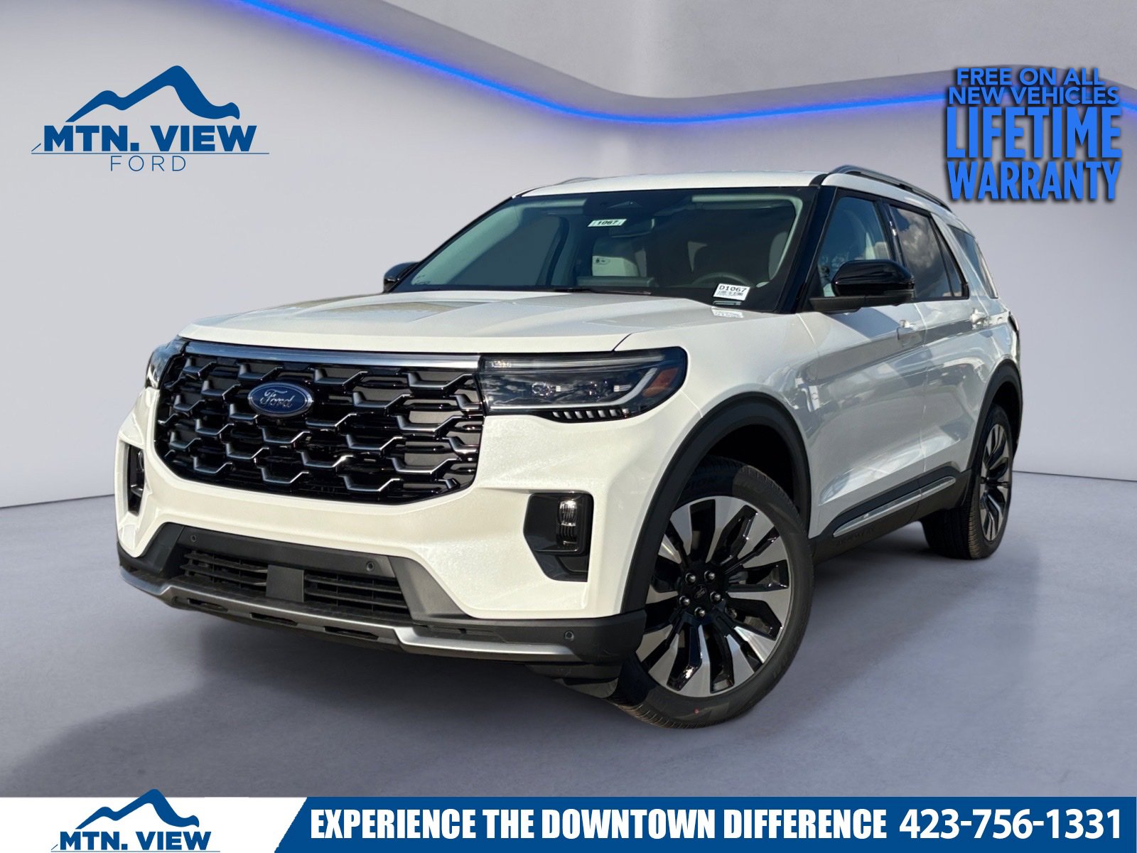 New 2026 Ford Explorer Platinum image 1