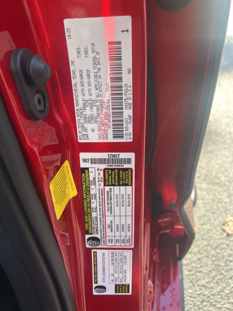 New 2026 Toyota Tundra Limited image 5