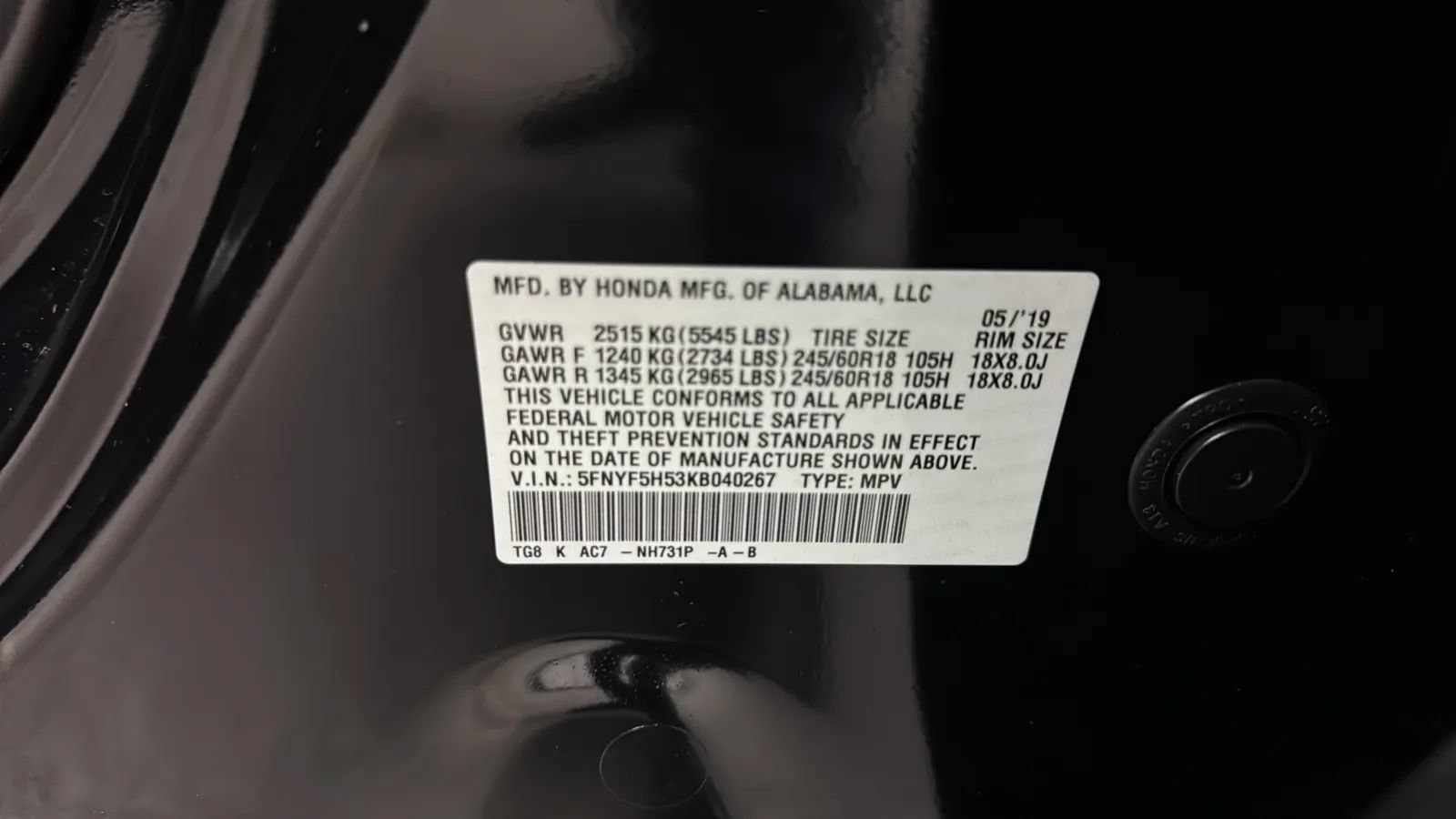 Used 2019 Honda Pilot EX-L image 26