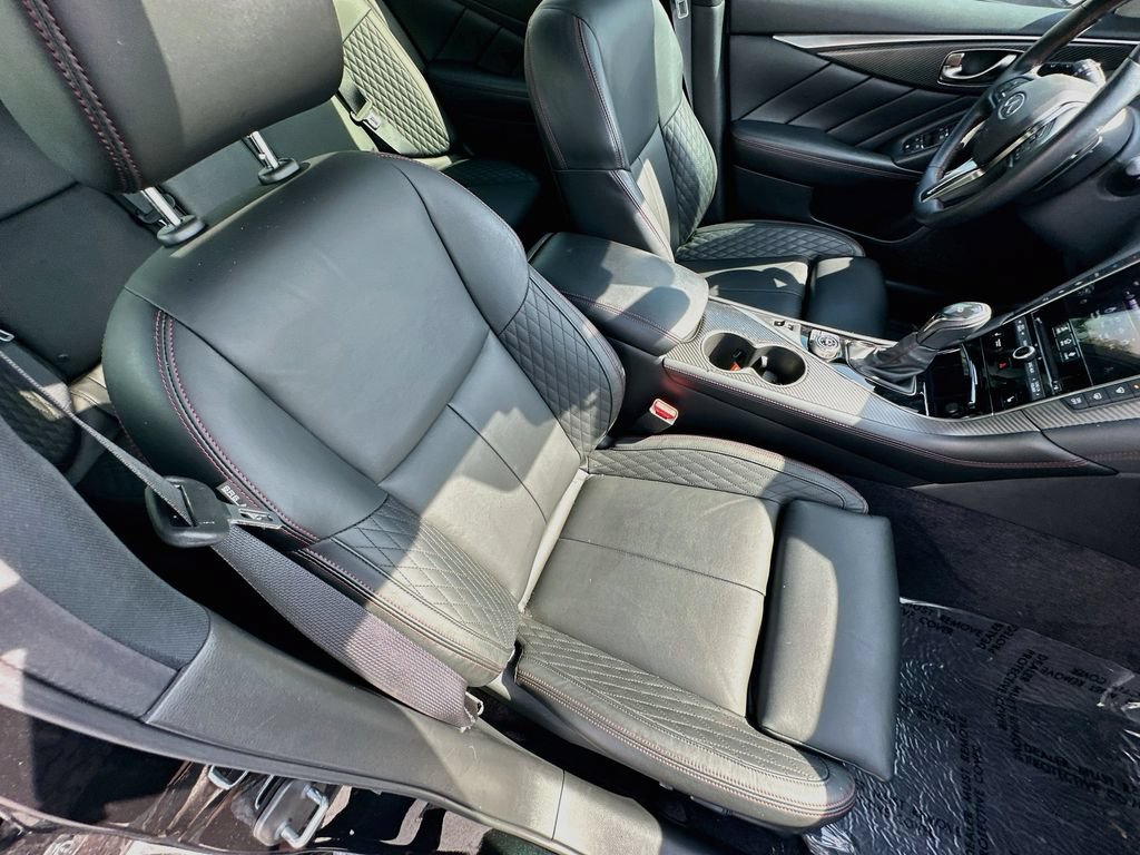 Used 2024 INFINITI Q50 Red Sport 400 w/ Black Opal Edition RWD image 29