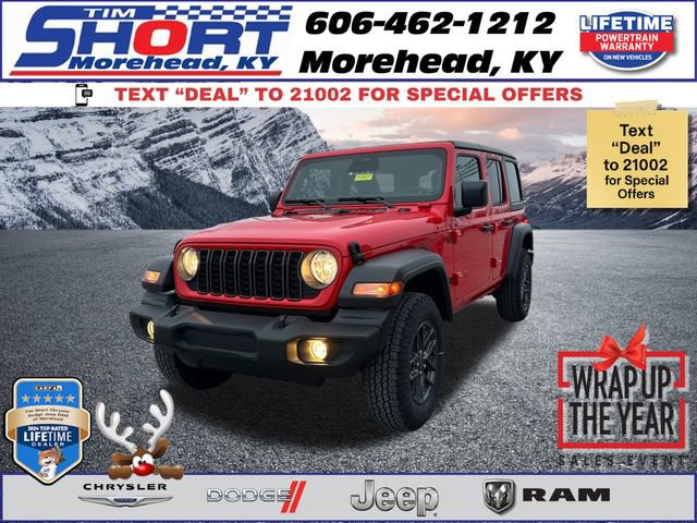 New 2026 Jeep Wrangler Sport S