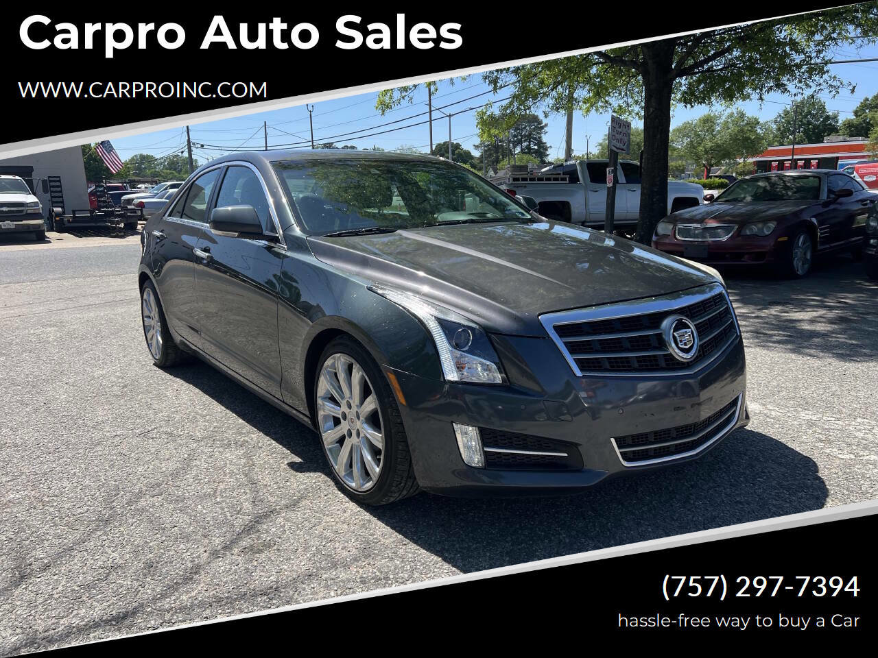 Used 2013 Cadillac ATS Premium w/ Cold Weather Package RWD image 1
