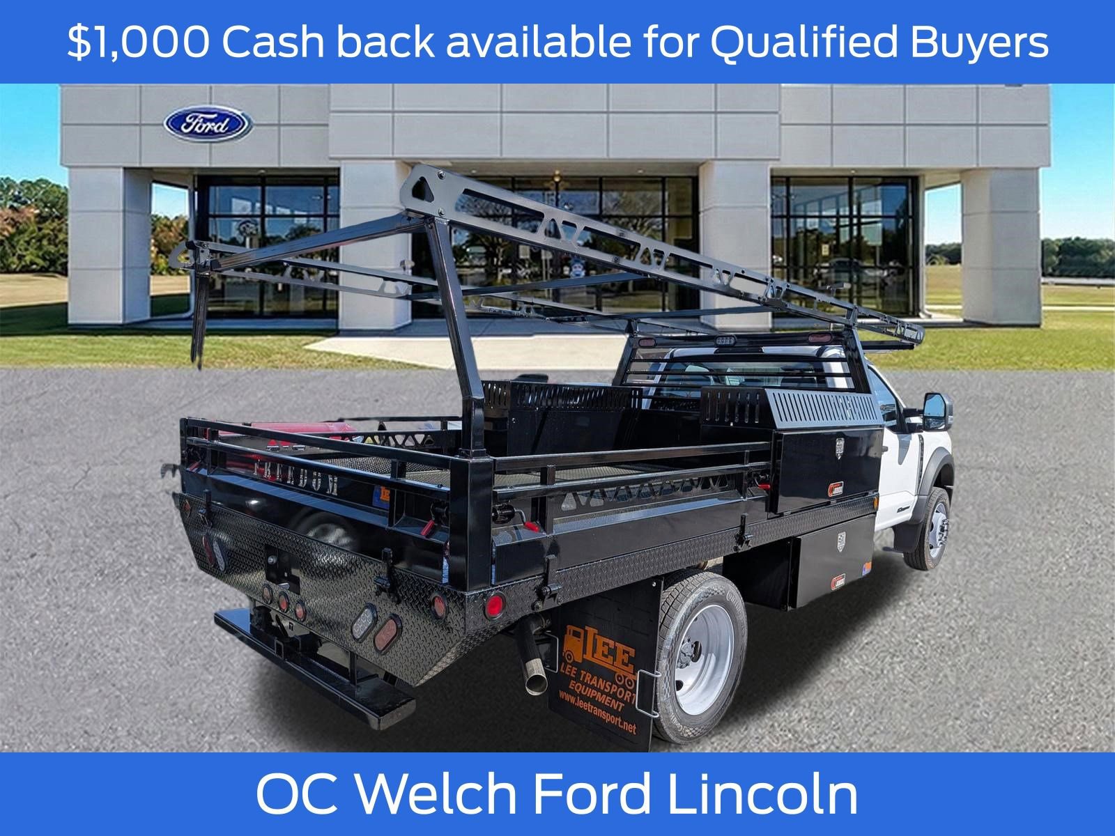 New 2026 Ford F550 4x4 Regular Cab Super Duty w/ XL Chrome Package image 3