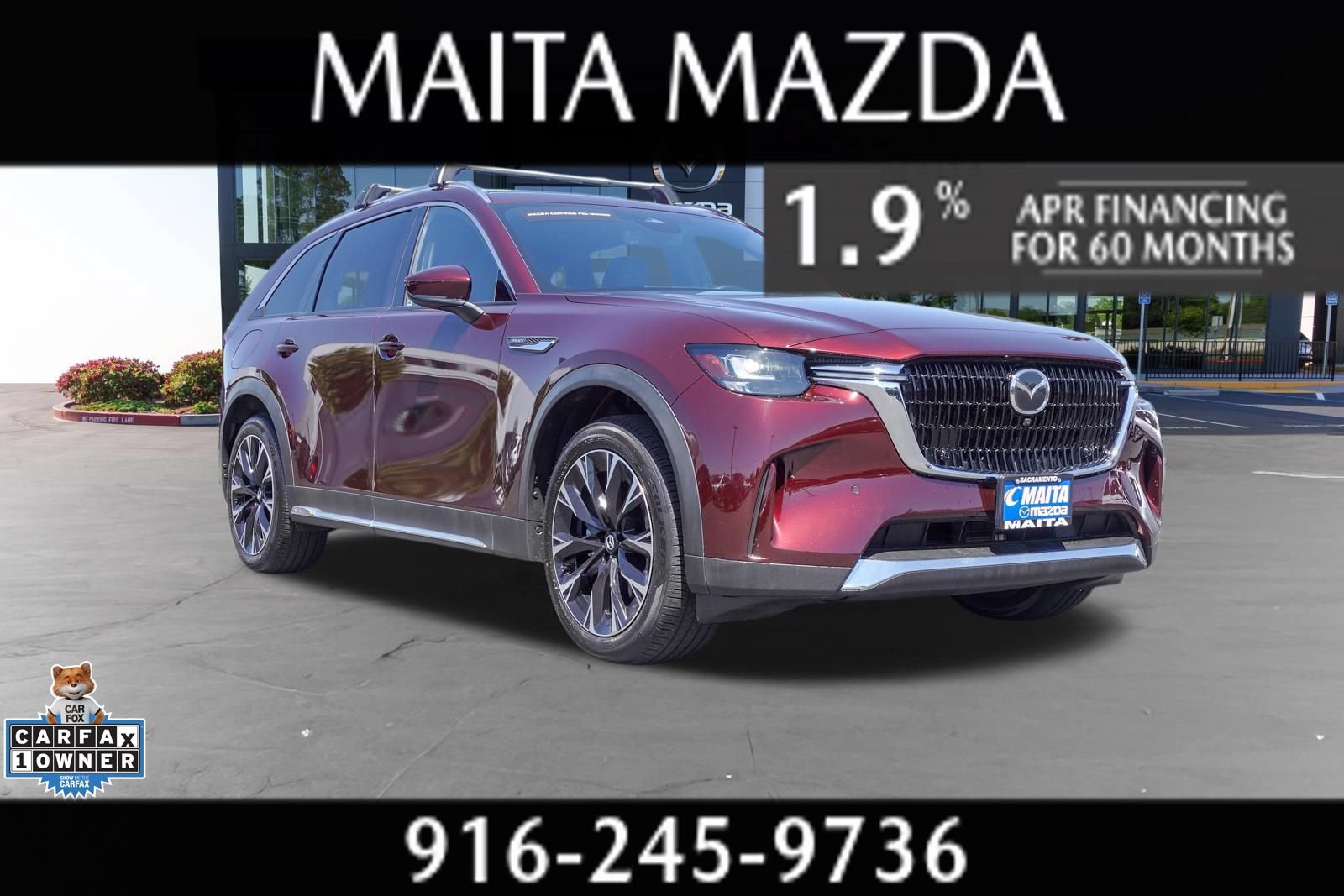 Certified 2024 MAZDA CX-90 Plug-In Hybrid w/ Premium Plus AWD/4WD image 1