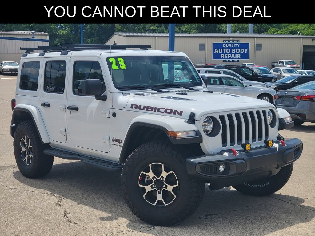 Used 2023 Jeep Wrangler Unlimited Rubicon w/ Cold Weather Group AWD/4WD image 29