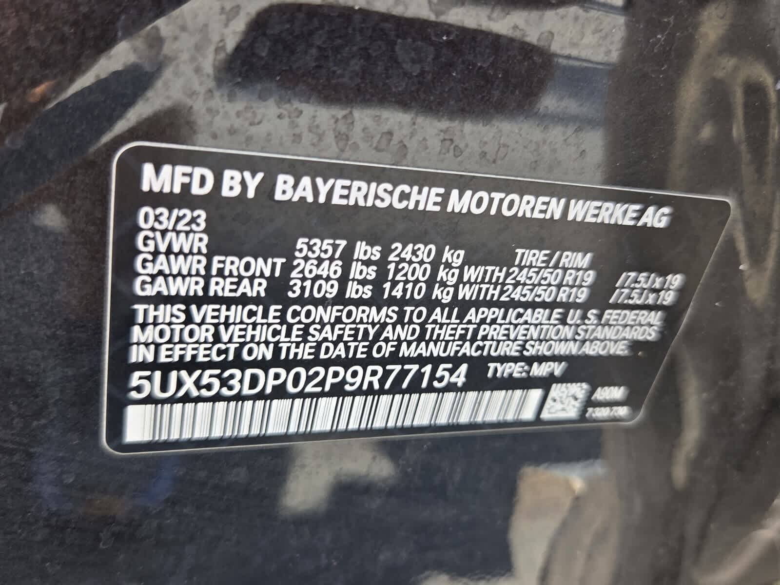 Certified 2023 BMW X3 xDrive30i w/ Convenience Package AWD/4WD image 21