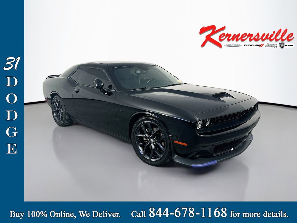 Used 2023 Dodge Challenger R/T w/ Blacktop Package RWD image 1