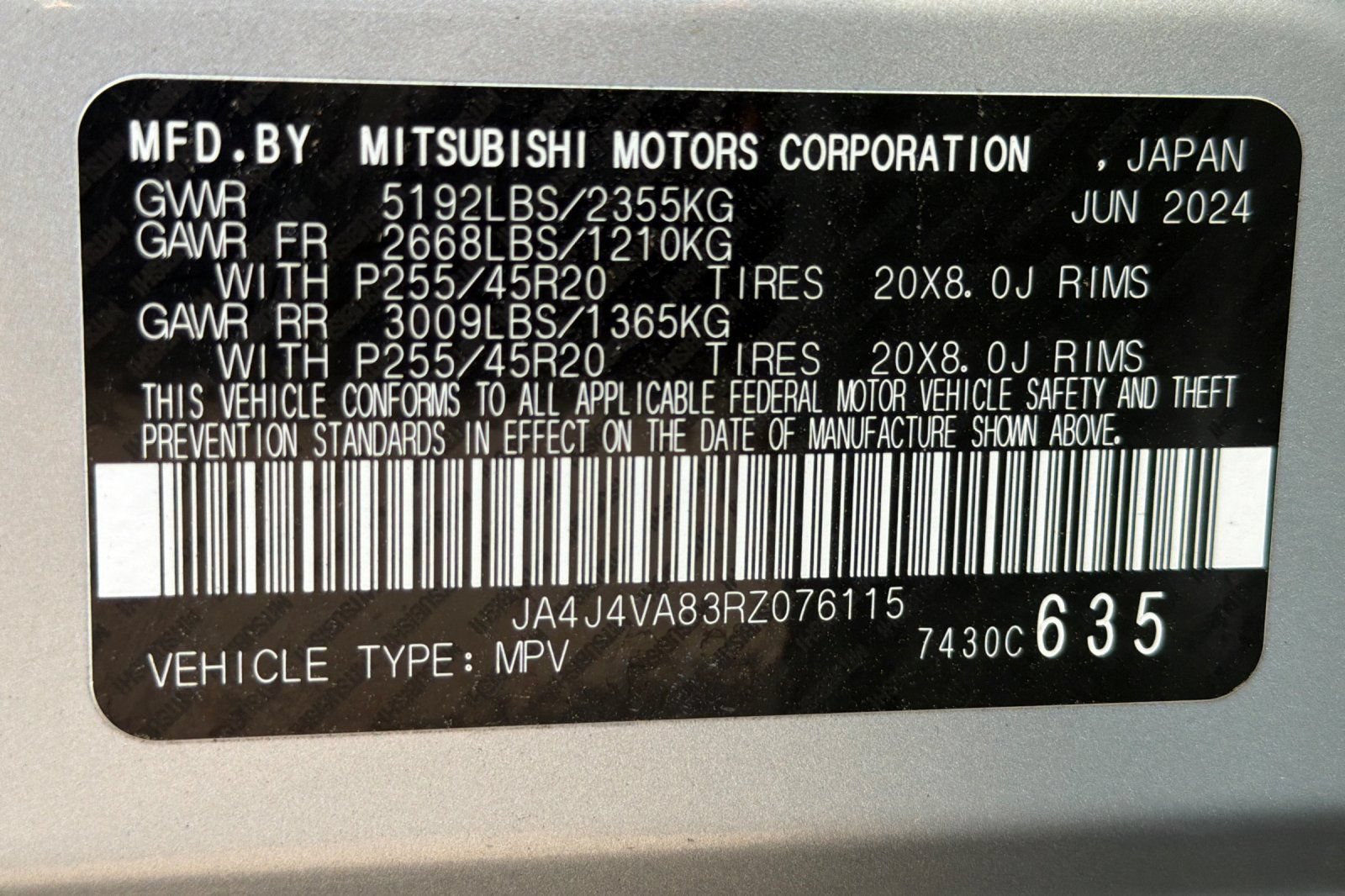 Used 2024 Mitsubishi Outlander SE Black Edition AWD/4WD image 53