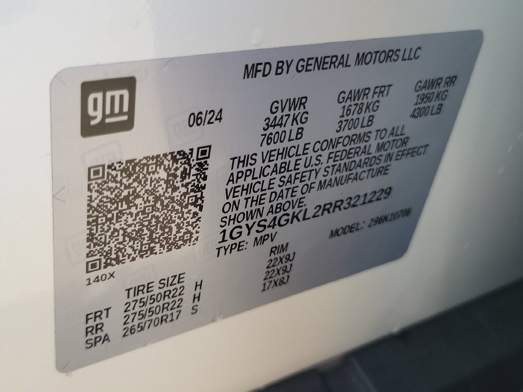Certified 2024 Cadillac Escalade Sport Platinum AWD/4WD image 34