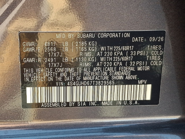 New 2026 Subaru Crosstrek 2.5i Premium AWD/4WD image 19