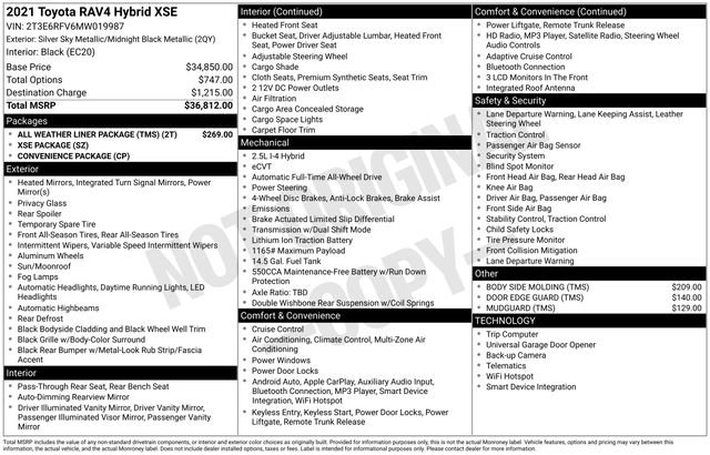 Used 2021 Toyota RAV4 XSE image 6