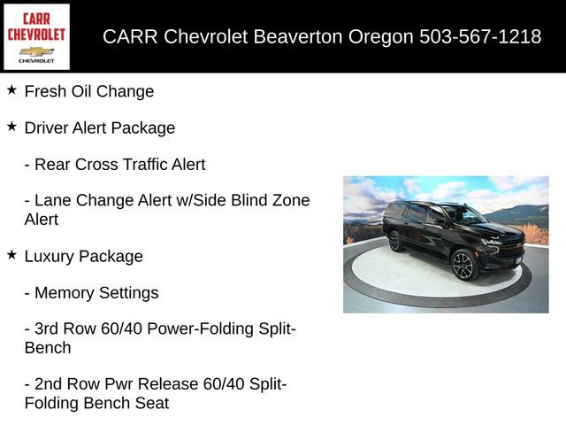 Used 2023 Chevrolet Suburban RST w/ Luxury Package image 6