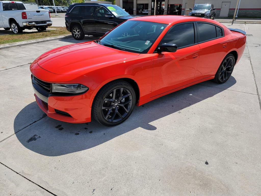 Used 2021 Dodge Charger SXT w/ Blacktop Package RWD image 1
