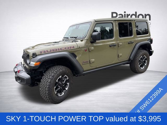 Used 2025 Jeep Wrangler Unlimited Rubicon w/ Safety Group image 3