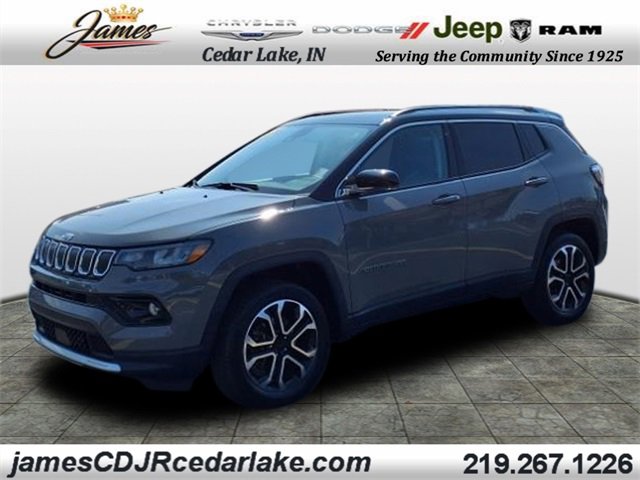Used 2022 Jeep Compass Limited w/ Sun and Sound Group image 1