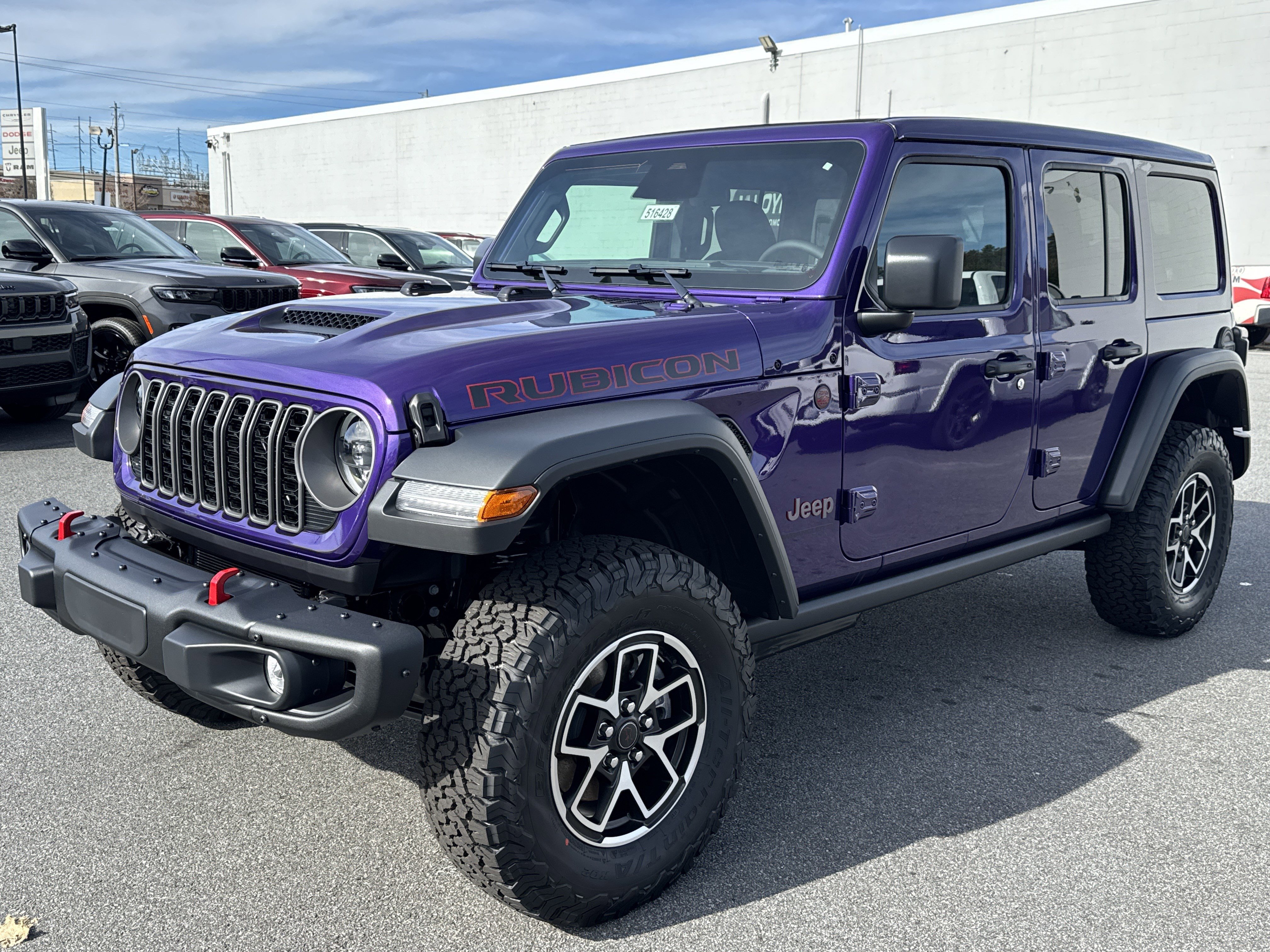 New 2026 Jeep Wrangler Unlimited Rubicon w/ Steel Bumper Group image 8