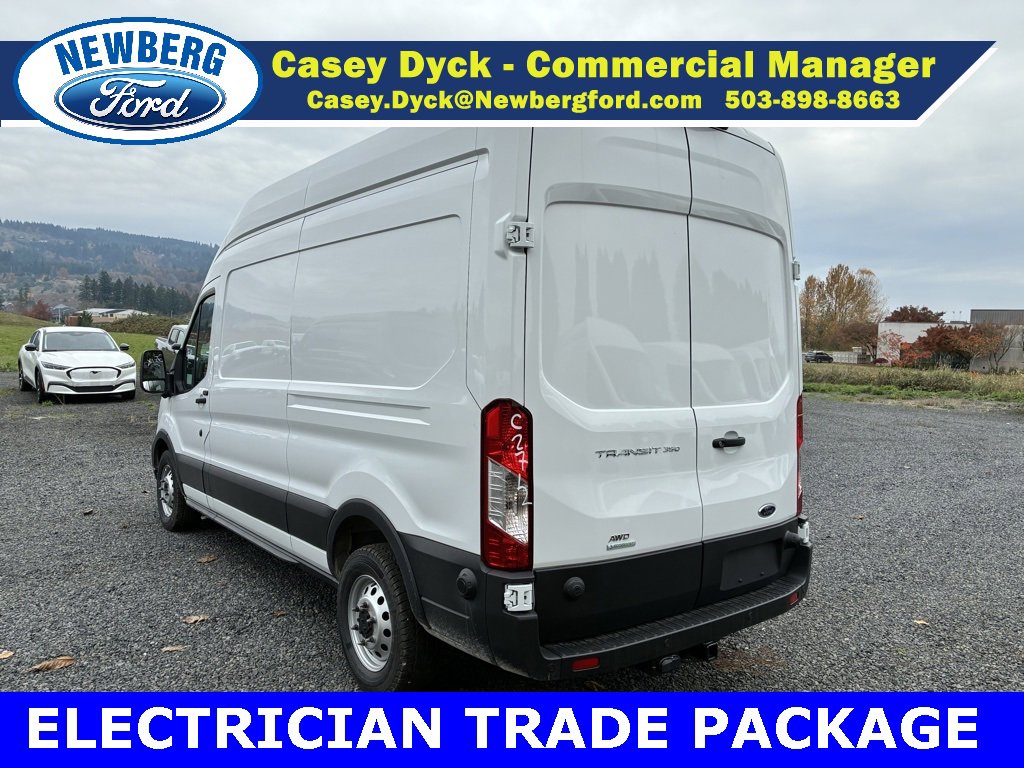 New 2025 Ford Transit 350 148 High Roof AWD w/ Electrician Trade Package image 7