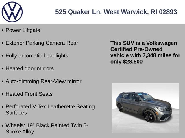 Certified 2024 Volkswagen Tiguan SE R-Line image 13