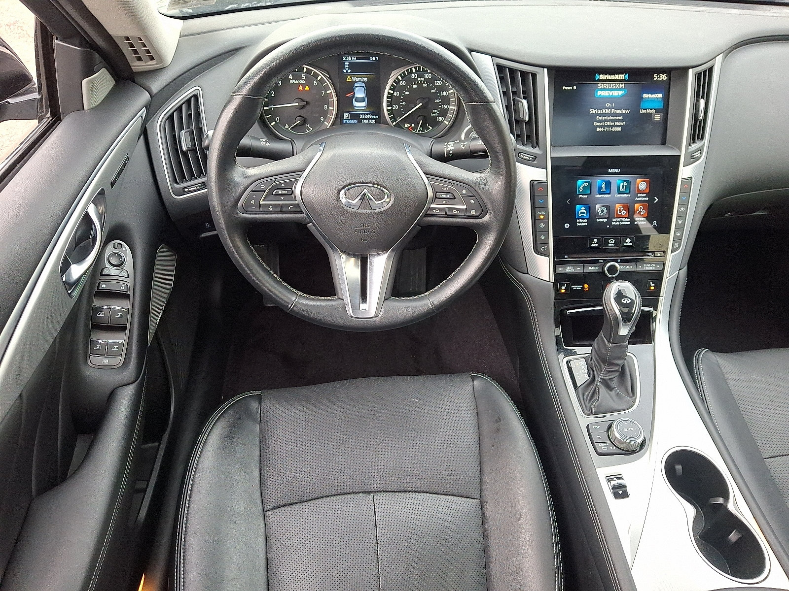 Certified 2023 INFINITI Q50 Luxe w/ Cargo Package AWD/4WD image 12