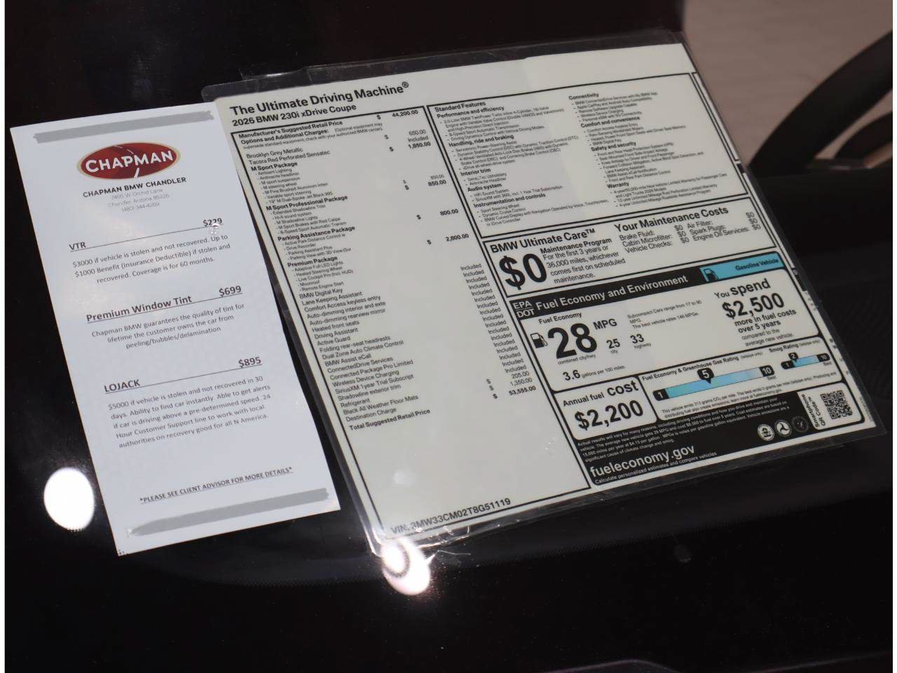 New 2026 BMW 230i xDrive Coupe w/ Premium Package AWD/4WD image 22