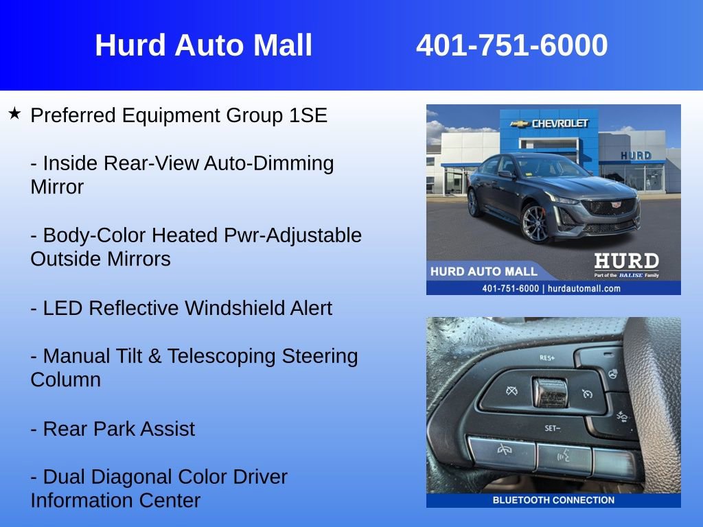 Used 2020 Cadillac CT5 Sport w/ Driver Awareness Plus Package image 6